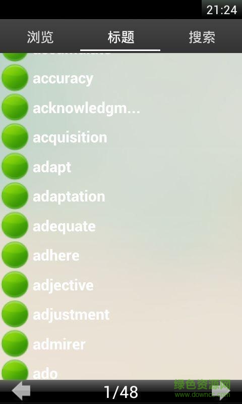 實用英語專業(yè)八級背單詞app v13.2 安卓版 0