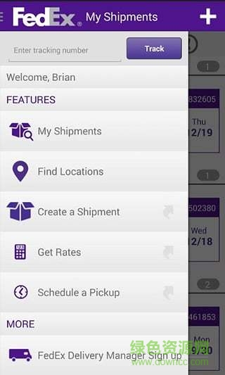 聯(lián)邦快遞手機客戶端(FedEx) v4.0.2 安卓版 0
