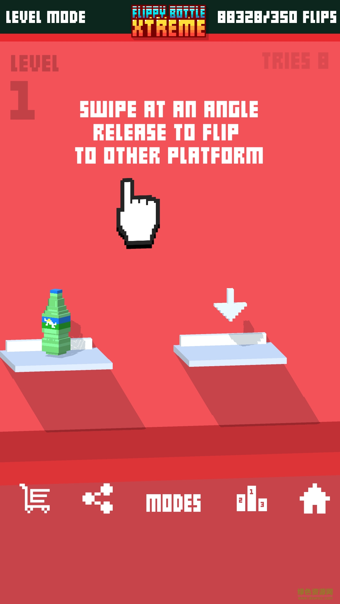 flippy水瓶內(nèi)購修改版(Flippy Bottle) v3.0 安卓無限金幣版 2