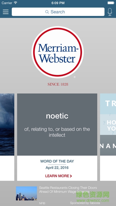 韋氏高階英漢雙解詞典(Merriam-Webster Dictionary) v1.0 安卓版 1