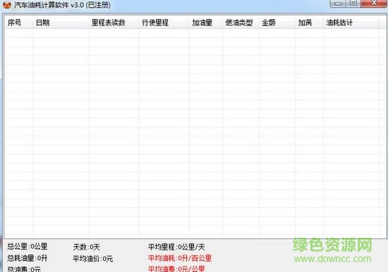 汽車油耗計(jì)算器 v3.0 官方免費(fèi)版 0