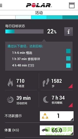 polar flow蘋果版(智能手環(huán)跟蹤器) v5.7.1 iPhone版 2