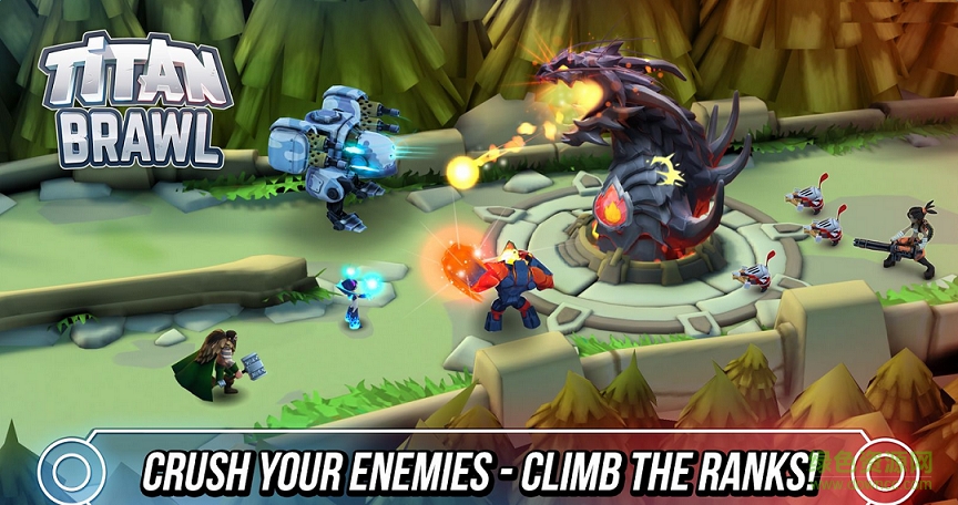 泰坦之爭內(nèi)購修改版(titan brawl) v1.0.22 安卓無限水晶版 1