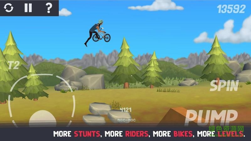 小輪車冒險(xiǎn)3中文版修改版(Pumped bmx3) v1.0 安卓完整版 2