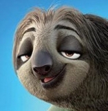 瘋狂動(dòng)物城樹懶表情包