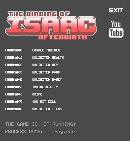 以撒的結(jié)合胎衣八項(xiàng)修改器 v1.0 免費(fèi)版 0