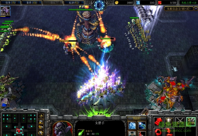 先祖之塔v1.00測試版_魔獸防守地圖 附隱藏英雄密碼+攻略 0