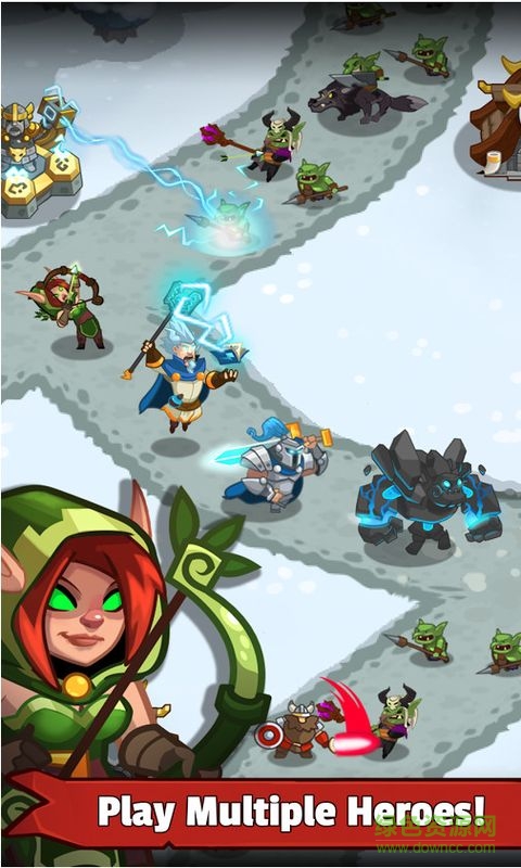 傳奇塔防中文內(nèi)購修改版 傳奇塔防無限鉆石版