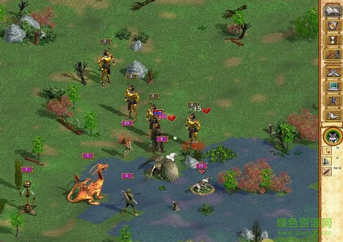 英雄無敵4疾風(fēng)戰(zhàn)場 免安裝硬盤版 2