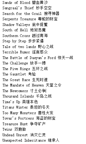 英雄無(wú)敵3內(nèi)置戰(zhàn)役地圖 共100張 0