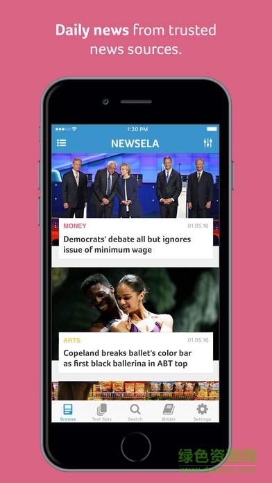 Newsela app蘋果版 v2.4.7 iPhone版 1