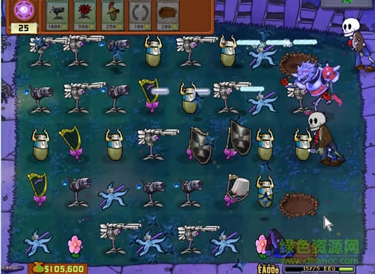 植物大戰(zhàn)僵尸魔幻版 綠色中文版 1