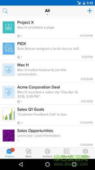 微訊協(xié)同Moxtra手機軟件 v3.4.1 安卓版 2