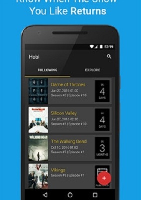 hobi(美劇追劇助手) v1.05 安卓版 2