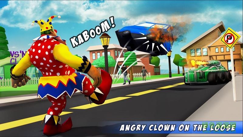 小丑的攻擊無限金幣修改版(CreepyClown Attack) v1.3 安卓免內(nèi)購版 2