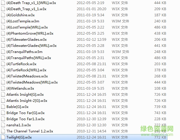 魔獸爭霸8人對戰(zhàn)地圖大全 共26張 0