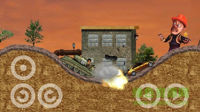 光頭強(qiáng)開坦克游戲