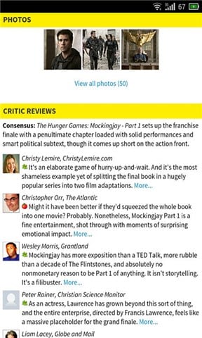 rotten tomatoes apk(爛番茄影評網(wǎng)) v1.45 安卓版 1