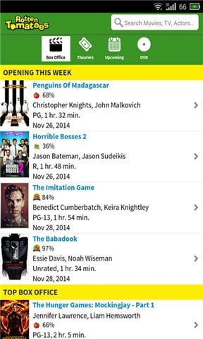 rotten tomatoes apk(爛番茄影評網(wǎng)) v1.45 安卓版 3