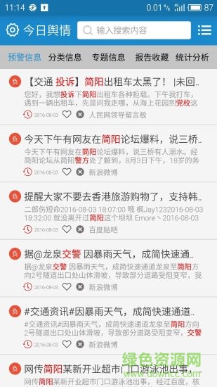 今日輿情 v1.0 安卓版 0