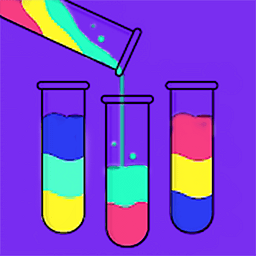 倒水排序解謎游戲