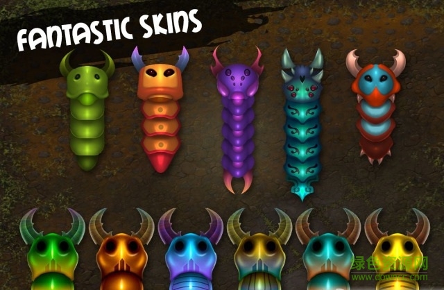 蠕蟲大作戰(zhàn)中文版(insatiable.io) v1.2.2 安卓版 2