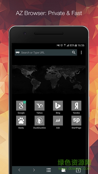 az瀏覽器手機(jī)版