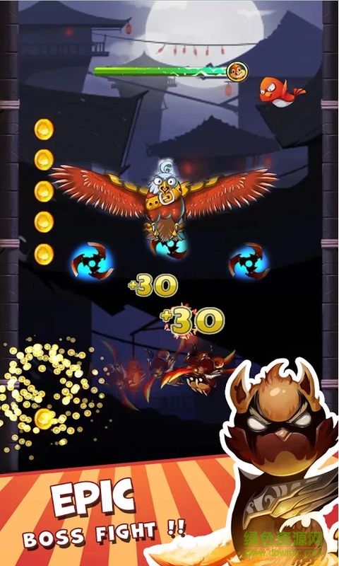 忍者熊貓?zhí)S內(nèi)購修改版 v1.1.55 安卓無限金幣版 1