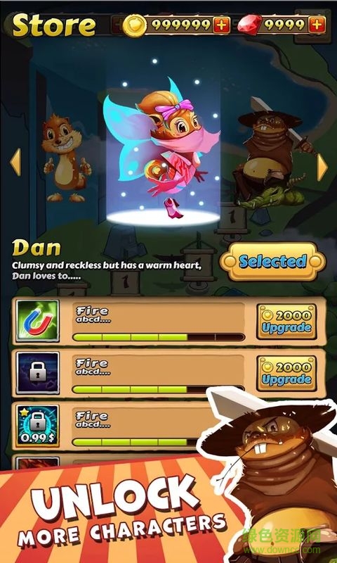 忍者熊貓?zhí)S內(nèi)購修改版 v1.1.55 安卓無限金幣版 3