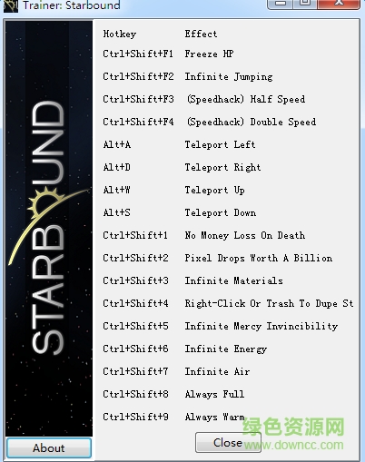 星界邊境十七項(xiàng)修改器 綠色正式版 0