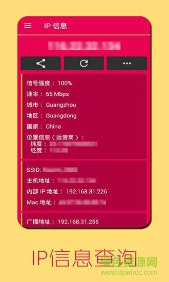 網(wǎng)絡(luò)ip信息查詢最新版 v2.0.2 安卓版 1