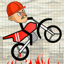 光頭強(qiáng)騎摩托車小游戲