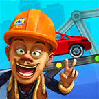 光頭強(qiáng)搭橋過河小游戲