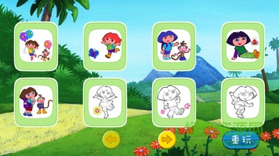 愛探險的朵拉填色 v2.1 安卓版 2