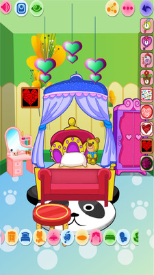 朵拉公主臥室的游戲
