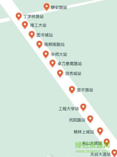 武漢首條brt線路圖 v1.0 官方版 0