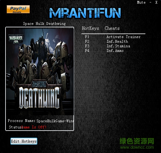 太空戰(zhàn)艦死亡之翼三項修改器 v1.03 綠色版 0