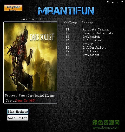 黑暗之魂3十五項修改器0