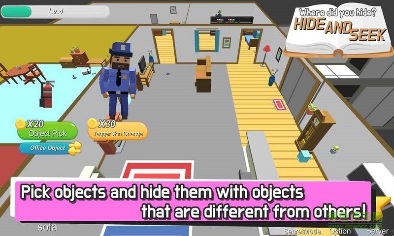 躲貓貓大作戰(zhàn)游戲(Hide.io) v22.0.3 安卓版 4