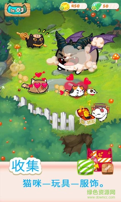 幻想貓無限金幣鉆石版(Fancy Cats) v2.1 安卓版 0