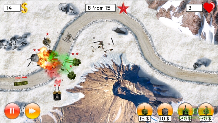 守衛(wèi)軍事要地手機(jī)版(Tower Defense) v2.24 安卓版 3