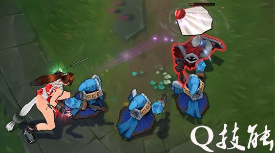 不知火舞阿卡麗皮膚  1