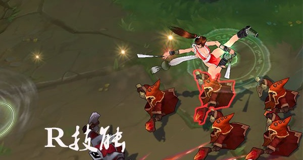 不知火舞阿卡麗皮膚  3