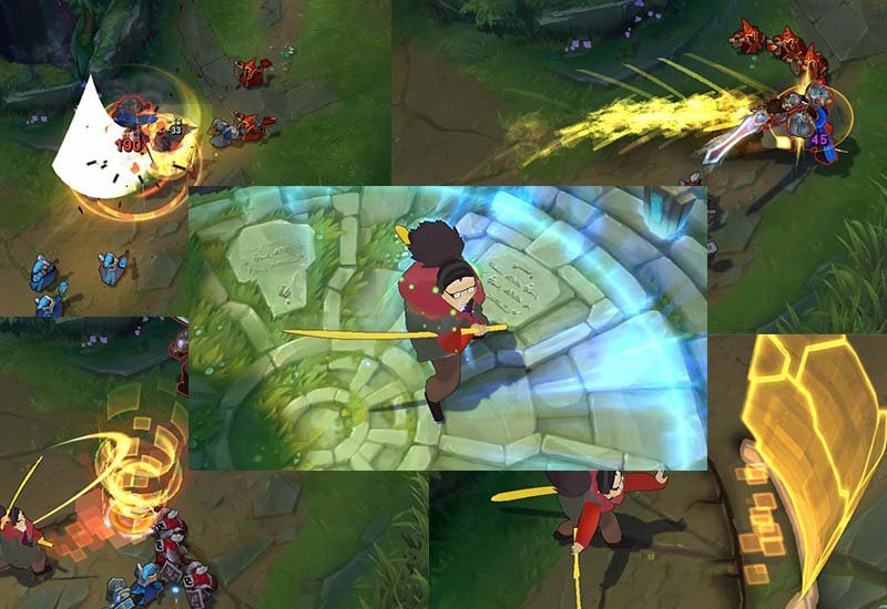 香蕉亞索自制皮膚  0