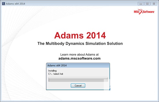 msc adams 2014 中文版_32位/64位 0