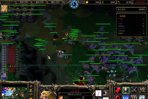 村莊幸存者2v1.02正式版_魔獸生存地圖 附隱藏英雄密碼+攻略 0