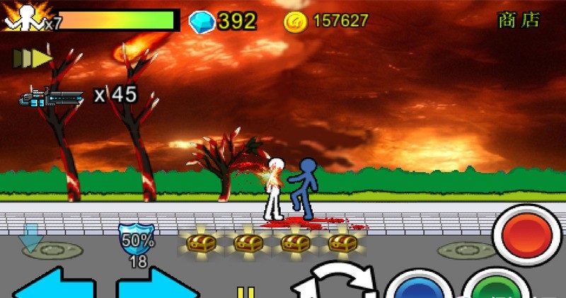 火柴人2016最新修改版 v2.0.7 安卓無(wú)限金幣修改版 1