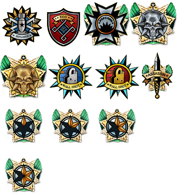 cf槍王排位擊殺圖標 最新版 0