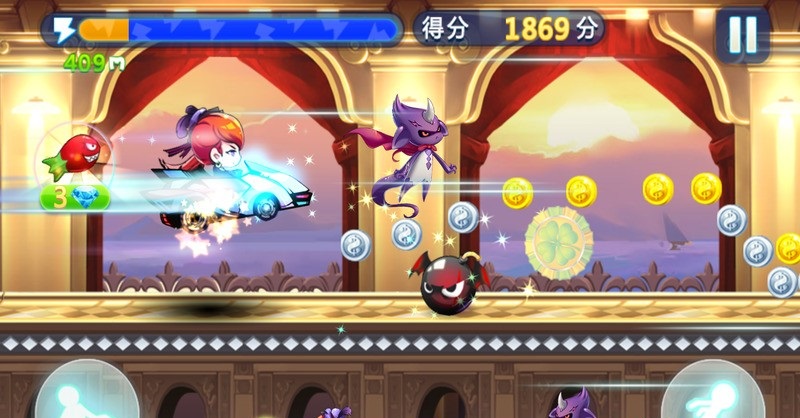 天天酷跑iphone內(nèi)購修改版 v1.0.9 蘋果無限鉆石道具版 1