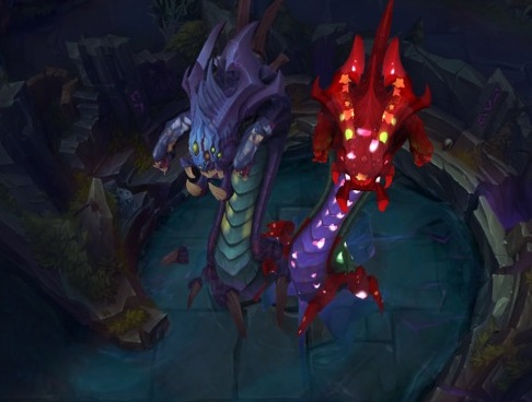 德瑪西亞變大龍皮膚